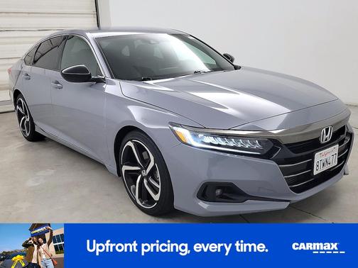 Gray 2021 Honda Accord Sport