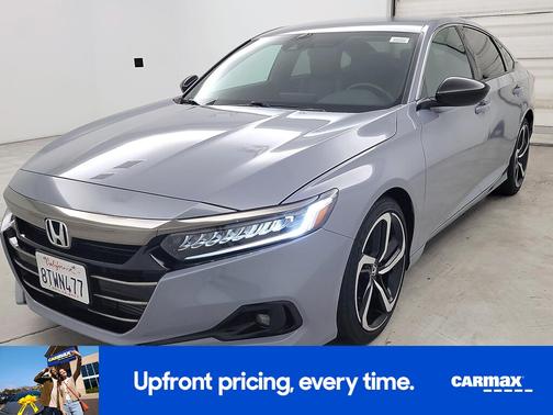 Gray 2021 Honda Accord Sport