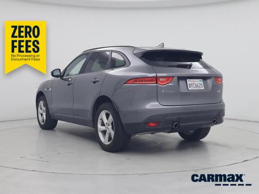Gray 2017 Jaguar F-PACE Premium