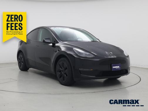 Black 2025 Tesla Model Y Long Range