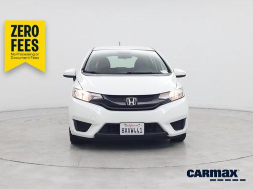 White 2016 Honda Fit LX