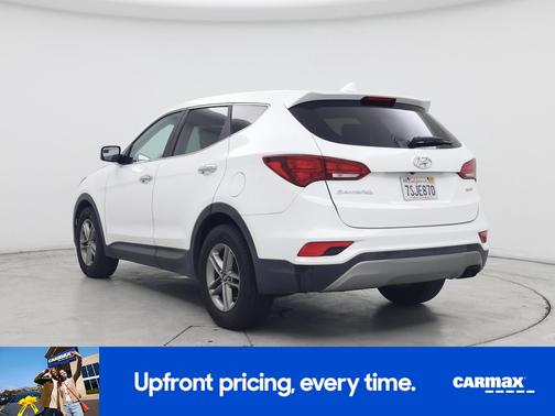 White 2017 Hyundai Santa Fe Sport