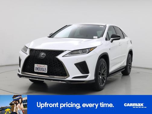 White 2020 Lexus RX 350 F-Sport
