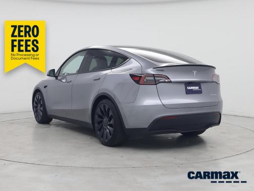 Silver 2024 Tesla Model Y Performance