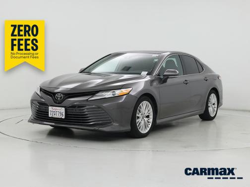 Gray 2018 Toyota Camry XLE