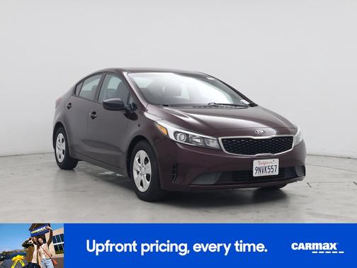 Burgundy 2017 Kia Forte LX