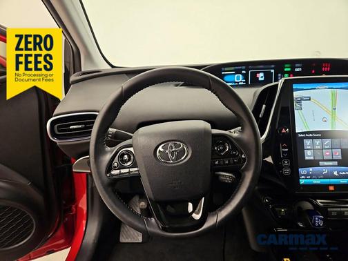 Red 2019 Toyota Prius Limited
