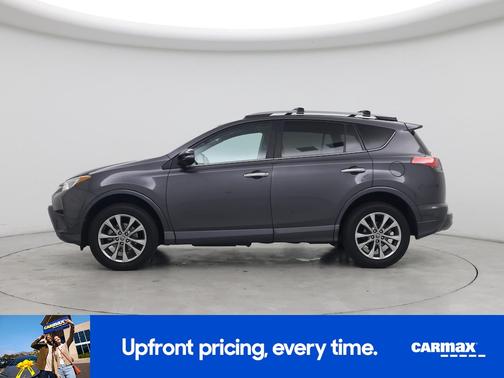 Gray 2017 Toyota RAV4 Platinum