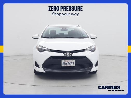 White 2018 Toyota Corolla LE