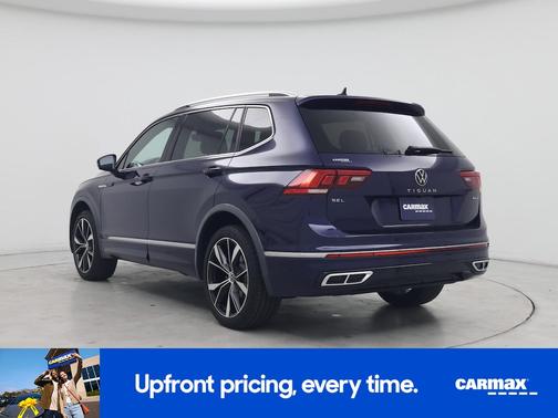 Blue 2022 Volkswagen Tiguan SEL R-Line