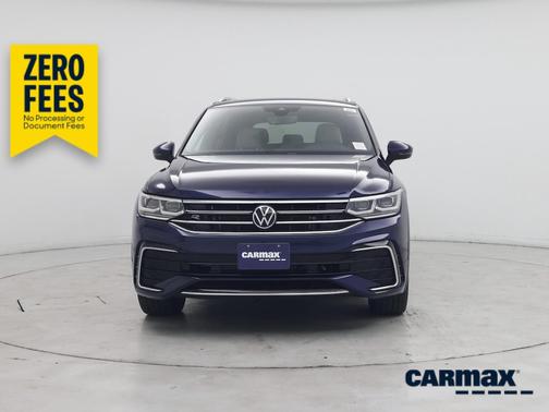 Blue 2022 Volkswagen Tiguan SEL R-Line