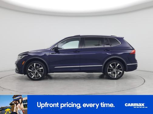 Blue 2022 Volkswagen Tiguan SEL R-Line