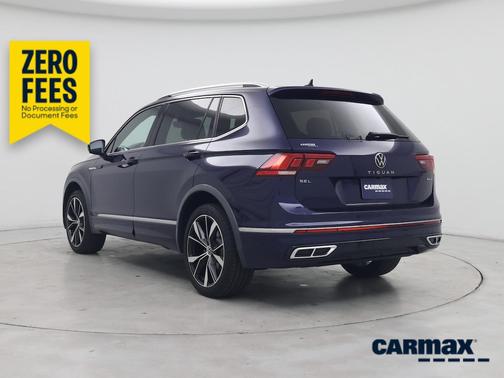 Blue 2022 Volkswagen Tiguan SEL R-Line