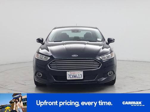 Blue 2014 Ford Fusion Titanium