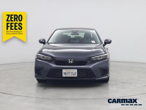 Blue 2022 Honda Civic EX