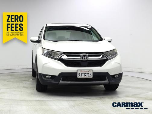 White 2019 Honda CR-V EX