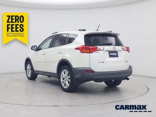 White 2014 Toyota RAV4 Limited