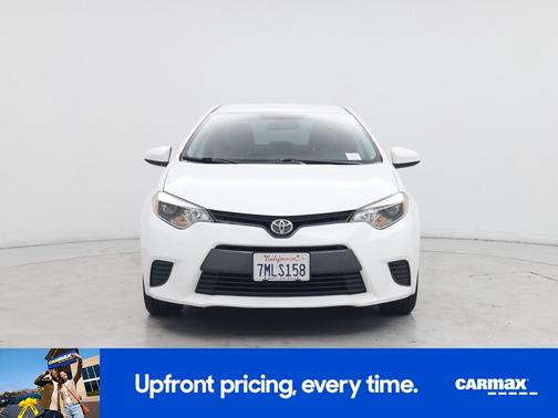 White 2015 Toyota Corolla LE