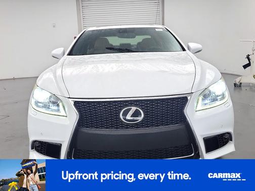 White 2014 Lexus LS 460