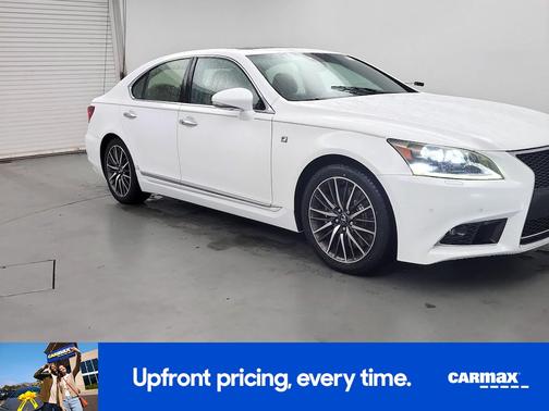 White 2014 Lexus LS 460