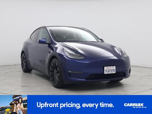 Blue 2023 Tesla Model Y Performance