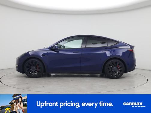 Blue 2023 Tesla Model Y Performance