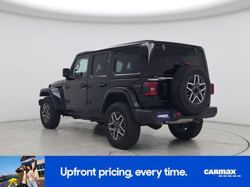 Black 2025 Jeep Wrangler Sahara