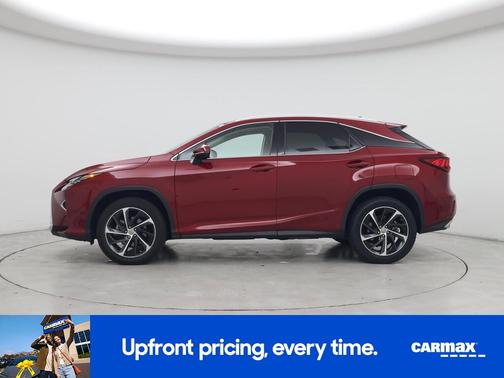 Red 2017 Lexus RX 350