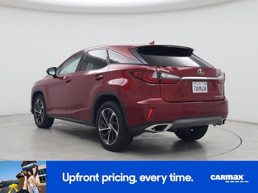 Red 2017 Lexus RX 350