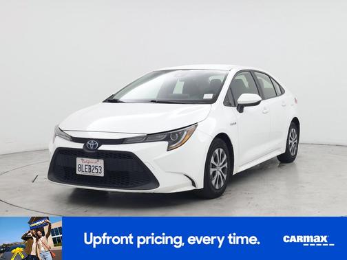 White 2020 Toyota Corolla Hybrid LE
