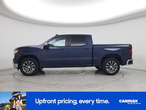 Blue 2022 Chevrolet Silverado 1500 LT