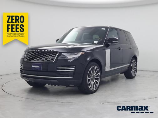 Black 2018 Land Rover Range Rover Autobiography