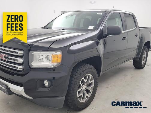 Black 2017 GMC Canyon SLE