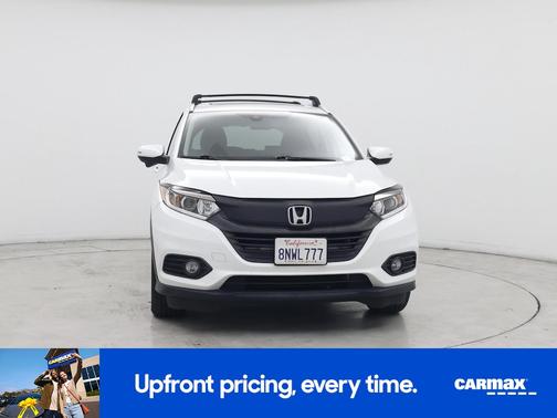 White 2019 Honda HR-V EX-L