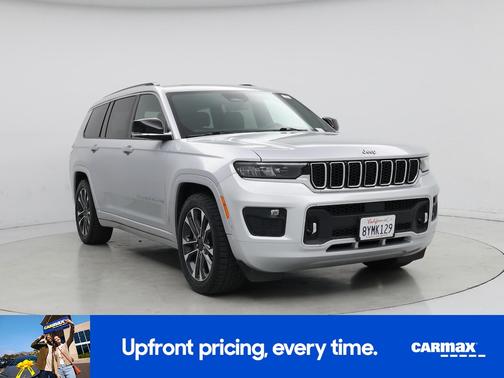 Silver 2021 Jeep Grand Cherokee L Overland