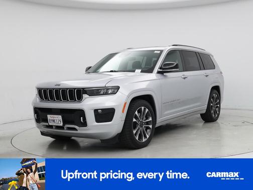 Silver 2021 Jeep Grand Cherokee L Overland