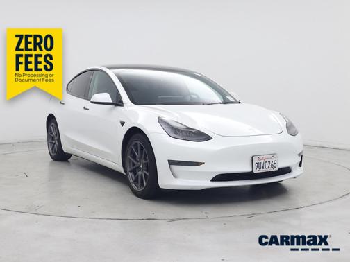 White 2023 Tesla Model 3