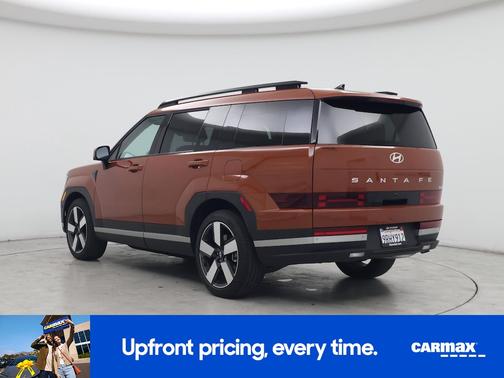 Orange 2025 Hyundai SANTA FE HEV Limited