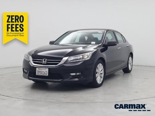 Black 2015 Honda Accord EX-L