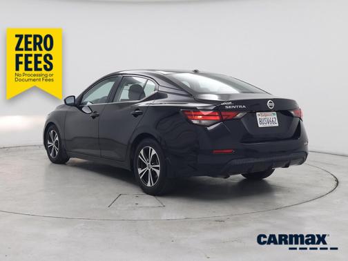 Black 2020 Nissan Sentra SV
