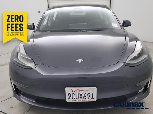 Gray 2022 Tesla Model 3