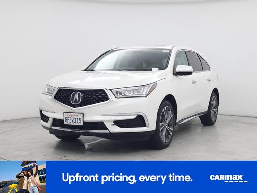 White 2019 Acura MDX