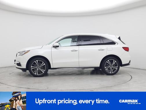 White 2019 Acura MDX