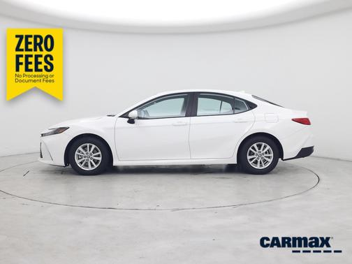 White 2025 Toyota Camry LE