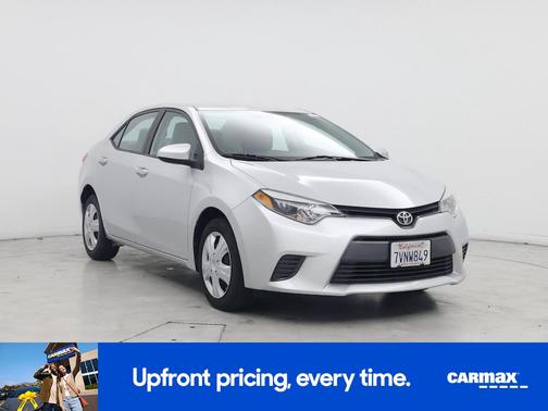 Silver 2016 Toyota Corolla LE