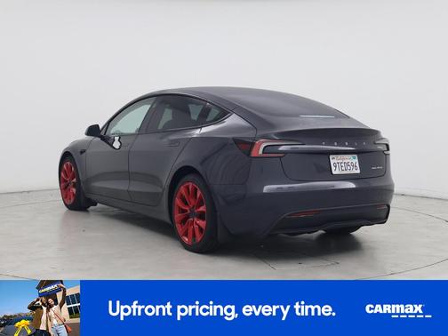 Gray 2025 Tesla Model 3 Long Range