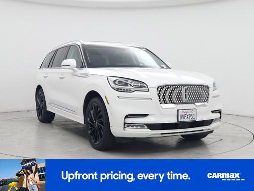 White 2021 Lincoln Aviator Reserve