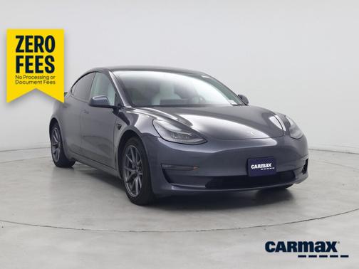 Gray 2021 Tesla Model 3 Long Range