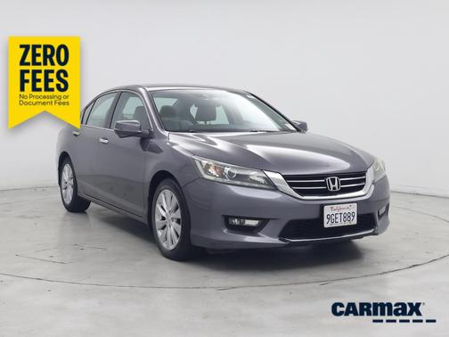 Gray 2015 Honda Accord EX-L