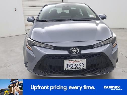 Blue 2021 Toyota Corolla LE